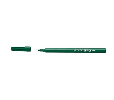 Pennarelli Office - punta fine - verde - conf. 12 pezzi - Tratto - 730504 - 8000825730641 - DMwebShop