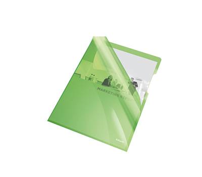 Cartelline a L PVC liscio - 21 x 29,7 cm - verde cristallo - conf. 25 pezzi - Esselte - 55436 - 5902812554366 - DMwebShop