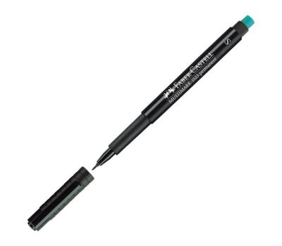 Pennarello Multimark universale permanente con gomma - punta superfine 0,4 mm - nero - conf. 10 pezzi - Faber Castell - 152399 - 4005401523994 - DMwebShop