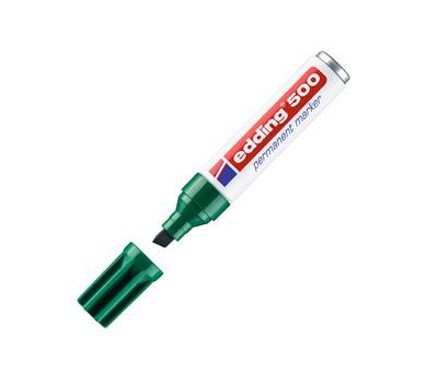 Marcatore permanente 500 - punta 2 - 7 mm - verde - Edding - E-500 004 - 4004764329656 - DMwebShop