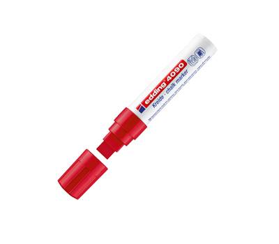 Gesso liquido 4090 - rosso - punta scalpello - Edding - E-4090-002 - 4004764787739 - DMwebShop