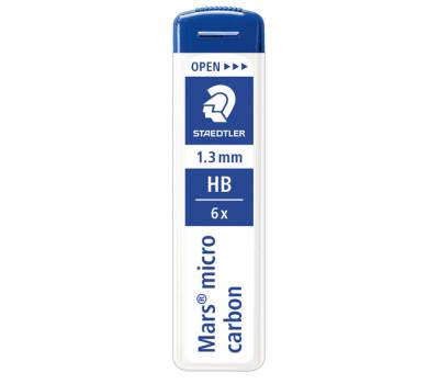Mine Mars Micro - mina 1,3 mm - gradazione HB - astuccio 6 mine - conf. 12 pezzi - Staedtler - 250 13-HB - 4007817251065 - DMwebShop