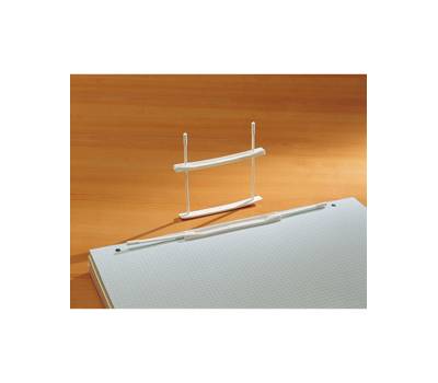 Fastener fermafogli - plastica - passo 80 mm - capacita' 6 cm - bianco - conf. 100 pezzi - Fellowes - 00895 - 5904662008952 - DMwebShop