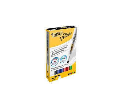 Pennarello Whiteboard Marker Velleda 1791 - punta a scalpello da 3,3 a 4,6 mm - astuccio 4 colori - Bic - 8757892 - 3086123155992 - DMwebShop Pennarello Whiteboard Marker Velleda 1791 - punta a scalpello da 3,3 a 4,6 mm - astuccio 4 colori - Bic - 8757892 - 3086123155992 - DMwebShop