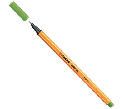 Fineliner Point 88 - tratto 0,4 mm - verde mela 33 - conf. 10 pezzi - Stabilo - 88/33 - 4006381186469 - DMwebShop