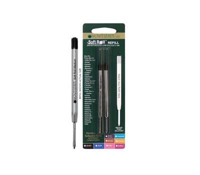 Refill per sfera Parker - punta media - nero - conf. 2 pezzi - Monteverde - J221301 - 20080333901759 - DMwebShop