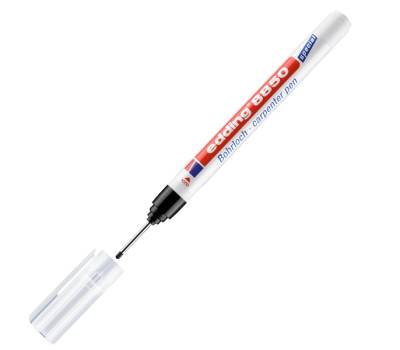 Marcatore Carpenter Pen 8850 - punta lunga e sottile - nero - Edding - E-8850/1 - 4004764880805 - DMwebShop
