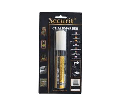 Marcatore a gesso liquido - punta maxi da 7 - 15 mm - bianco - Securit - BL-SMA720-WT - 8717624242311 - DMwebShop