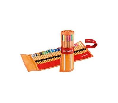 Fineliner Point 88 - tratto 0,4 mm - colori assortiti - rollerset 30 pezzi - Stabilo - 8830-2 - 4006381444057 - DMwebShop