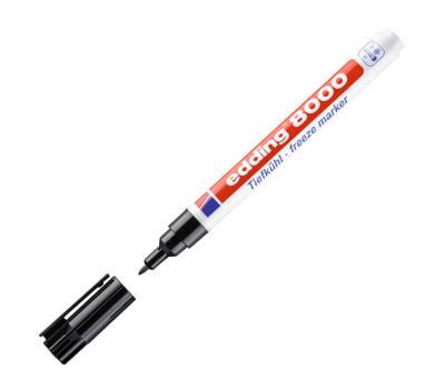 Marcatore permanente 8000 Freezer Marker - punta 1 mm - nero - Edding - E-8000/1 - 4004764949717 - DMwebShop