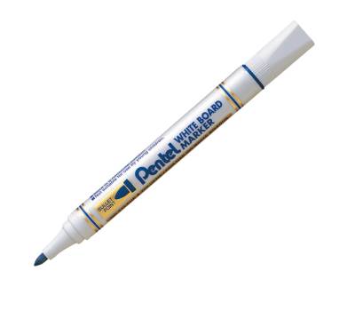 Marcatore per lavagne cancellabili MW85 - punta tonda - blu - Amiko - conf. 12 pezzi - Pentel - MW85-CE - 4902506074805 - DMwebShop