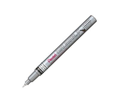Marcatore Paint Marker Linea Amiko - punta extra fine - 0,6 mm - argento - Pentel - MFP10-Z - 884851016898 - DMwebShop