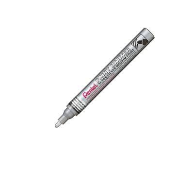 Marcatore Paint Marker Linea Amiko - punta media - 4,5 mm - argento - Pentel - MMP10-Z - 884851016850 - DMwebShop