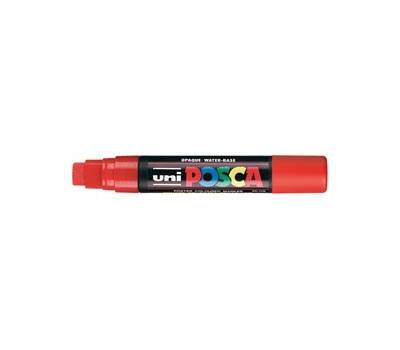 Marcatore a base d'acqua Uni Posca PC17K - punta extra large a scalpello - 15 mm - rosso - Uni Mitsubishi - M PC17K R - 4902778364215 - DMwebShop