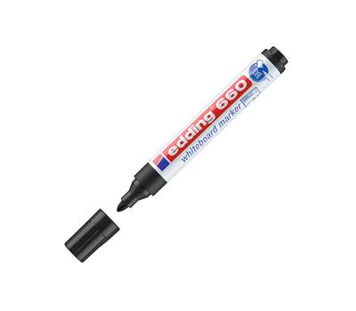 Marcatore 660 per lavagne bianche - punta conica - 1,5 - 3 mm - nero - conf. 10 pezzi - Edding - E-660001 - 4004764850099 - DMwebShop