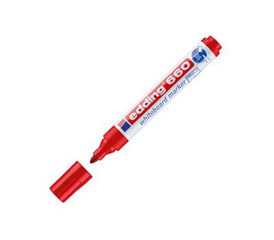 Marcatore 660 per lavagne bianche - punta conica - 1,5 - 3 mm - rosso - conf. 10 pezzi - Edding - E-660002 - 4004764850129 - DMwebShop
