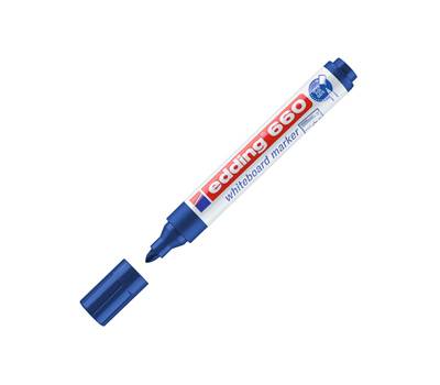 Marcatore 660 per lavagne bianche - punta conica - 1,5 - 3 mm - blu - conf. 10 pezzi - Edding - E-660003 - 4004764850150 - DMwebShop