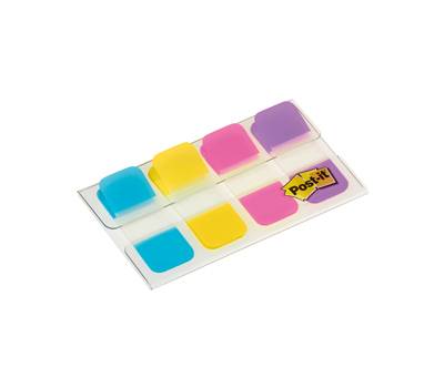 Segnapagina Post it Index Strong Mini - colori vivaci - 15,8 x 38 mm - conf. 40 pezzi - Post-it - 7100074094 - 4054596002722 - DMwebShop