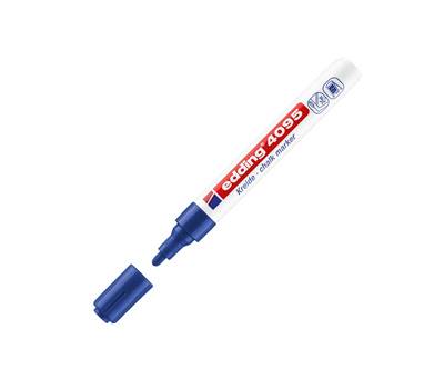 Marcatore a gesso liquido 4095 punta tonda da 2 a 3 mm blu - 15726 Marcatore a gesso liquido 4095 punta tonda da 2 a 3 mm blu - 15726