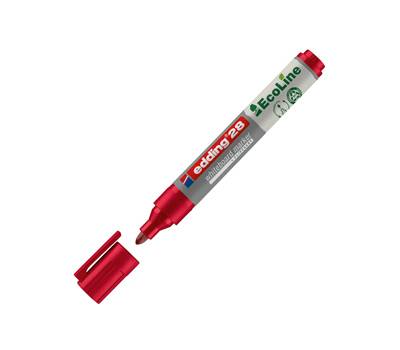 Marcatore per lavagne bianche 28 EcoLine punta conica da 1,5 a 3 mm rosso - 15744
