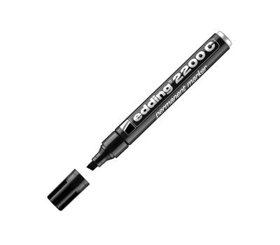 Marcatore permanente 2200c punta a scalpello da 1 a 5 mm nero - 15769 Marcatore permanente 2200c punta a scalpello da 1 a 5 mm nero - 15769