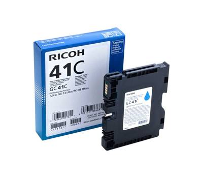 Toner originale - ciano - GC 41C - 2200 pagine - Ricoh - 405762 - 4961311866685 - DMwebShop