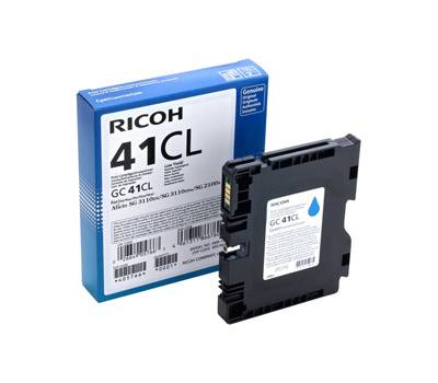 Toner originale - ciano - GC 41CL - 600 pagine - Ricoh - 405766 - 4961311866760 - DMwebShop