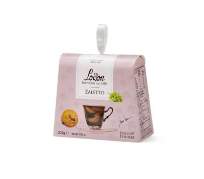 Biscotti al burro Zaletto - in astuccio - 200 gr - Loison - 1004A - 799729006096 - DMwebShop