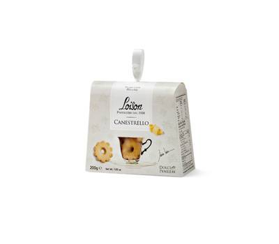 Biscotti al burro Canestrello - in astuccio - 200 gr - Loison - 1000A - 799729006065 - DMwebShop