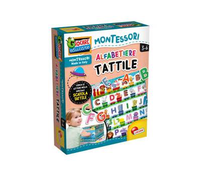 Alfabetiere tattile Montessori Plus - Lisciani - 72446. - 8008324072446 - DMwebShop