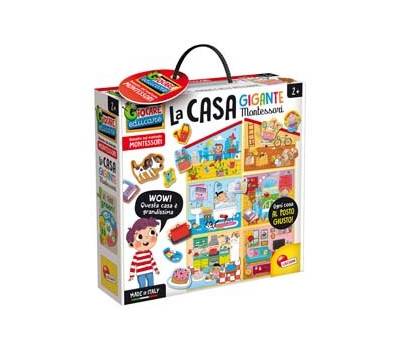 La mia casa gigante - MONTESSORI MY HOUSE - Lisciani - 85644. - 8008324085644 - DMwebShop