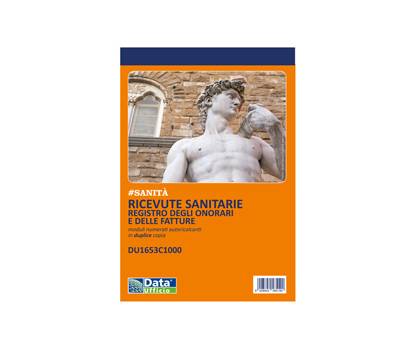 Blocco ricevute sanitarie numerate - 100-2 copie autoricalcanti - 21,5 x 14,8 cm - Data Ufficio - DU1653C1000 - 8008842585190 - DMwebShop Blocco ricevute sanitarie numerate - 100-2 copie autoricalcanti - 21,5 x 14,8 cm - Data Ufficio - DU1653C1000 - 8008842585190 - DMwebShop