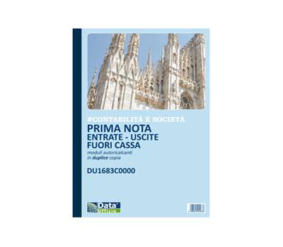 Blocco entrate-uscite extra cassa - 50 x 2 copie autoricalcanti - Data Ufficio - DU1683C0000 - 8008842593102 - DMwebShop