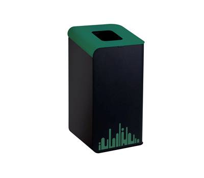 Gettacarte Rubik Evo per raccolta differenziata 80 lt verde Medial 789298 - 8239