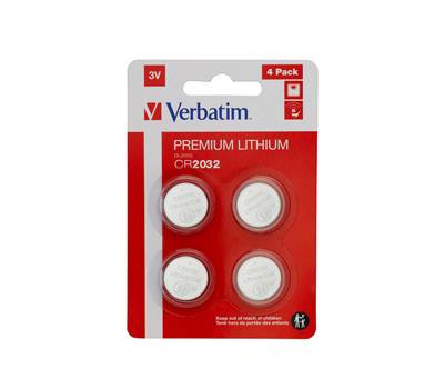 Blister 4 MicroPile a pastiglia CR2032 - litio - 3 V - Verbatim - 49533 - 23942495338 - DMwebShop Blister 4 MicroPile a pastiglia CR2032 - litio - 3 V - Verbatim - 49533 - 23942495338 - DMwebShop