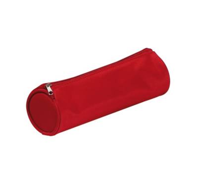 Astuccio Tombolino Basic con cerniera 22cm diametro 8 cm rosso Pagna 22501 03 - 16639