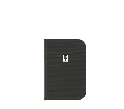 Portamenu' Essential - A5 - 23,7 x 17,2 cm - nero - Securit - MC-ESA5-BL - 8719075288443 - DMwebShop