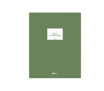 Registro cespiti ammortizzabili - 31 x 24,5 cm - 47 pagine - numerate - Edipro - E2296 - 8023328229603 - DMwebShop
