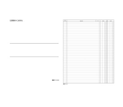 Libro cassa - 31 x 24,5 cm - 100 fogli - Edipro - E2593 - 8023328259303 - DMwebShop