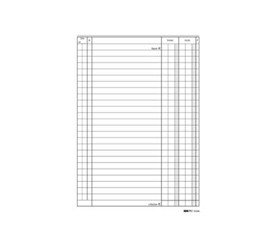 Registro cassa entrate-uscite - 24 x 17 cm - 100 fogli - Edipro - E2686 - CONFE2686PZ10% - DMwebShop