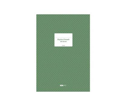 Registro giornale lavori - 31 x 21 cm - 47 pagine - numerate - Edipro - E2909 - 8023328290900 - DMwebShop
