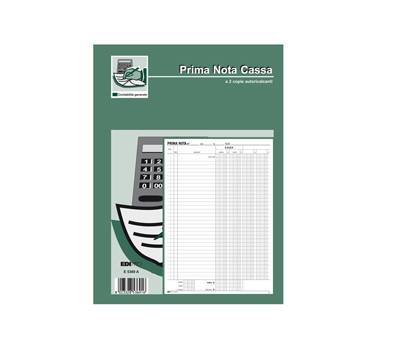 Blocco prima nota cassa - 50-50 fogli autoricalcanti - 31 x 21 cm - Edipro - E5369A - 8023328536916 - DMwebShop