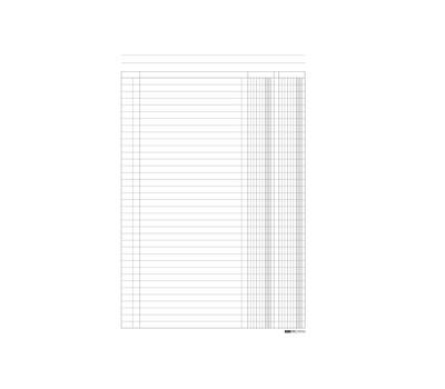 Registro a 2 colonne - 31 x 24 cm - 100 fogli - Edipro - E2763 - 8023328276300 - DMwebShop