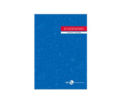 Scadenziario Gennaio-Dicembre - uso mano - 17 x 24 cm - 24 fogli - conf. 10 pezzi - BM - 0100129 - 8008234001291 - DMwebShop