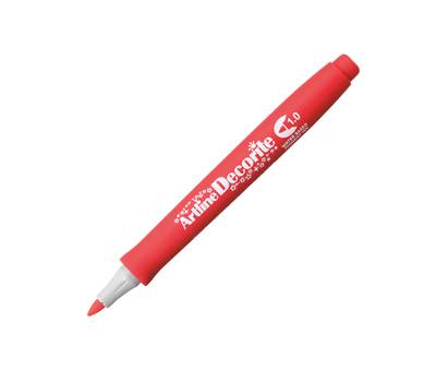 Marcatore Decorite - punta tonda - 1 mm - rosso - Artline - A EDF-1/R - 4549441009846 - DMwebShop
