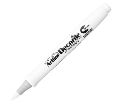 Marcatore Decorite - punta pennello - bianco - Artline - A EDF-F/BI - 4549441010682 - DMwebShop