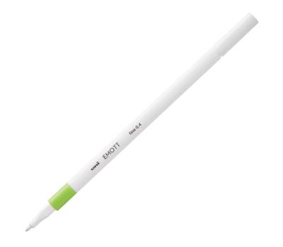 Fineliner Emott - tratto 0,4 mm - verde chiaro - conf. 10 pezzi - Uni Mitsubishi - M PEM-SY VC - 4902778241127 - DMwebShop