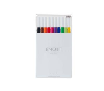 Fineliner Emott - tratto 0,4 mm - colori assortiti standard - conf. 10 pezzi - Uni Mitsubishi - M PEM-SY 10C 1 - DMwebShop Fineliner Emott - tratto 0,4 mm - colori assortiti standard - conf. 10 pezzi - Uni Mitsubishi - M PEM-SY 10C 1 - DMwebShop