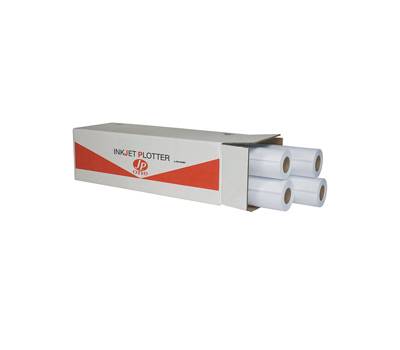 Carta JP One P.90M - per plotter inkjet - 610 mm x 50 mt - 90 gr - bianco opaco - conf. 4 pezzi - As Marri - 8789 - 8023927087895 - DMwebShop