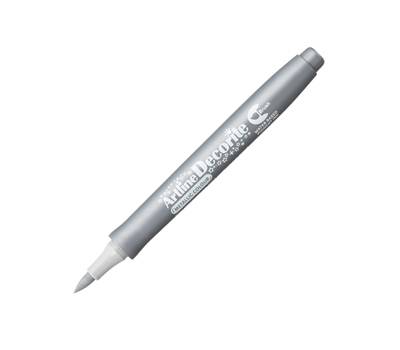 Marcatore Decorite punta pennello argento - 21471